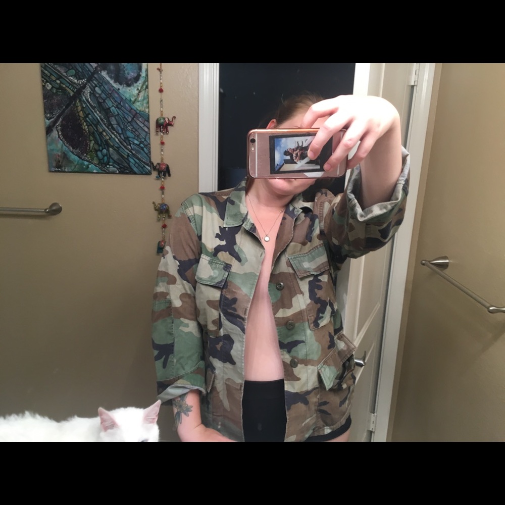 Camouflage Army Jacket